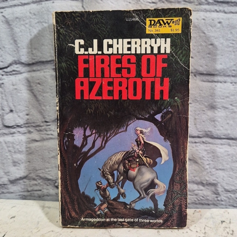 VINTAGE 1979 Fires Of Azeroth By C.J. Cherryh Daw Books PB 1st Print